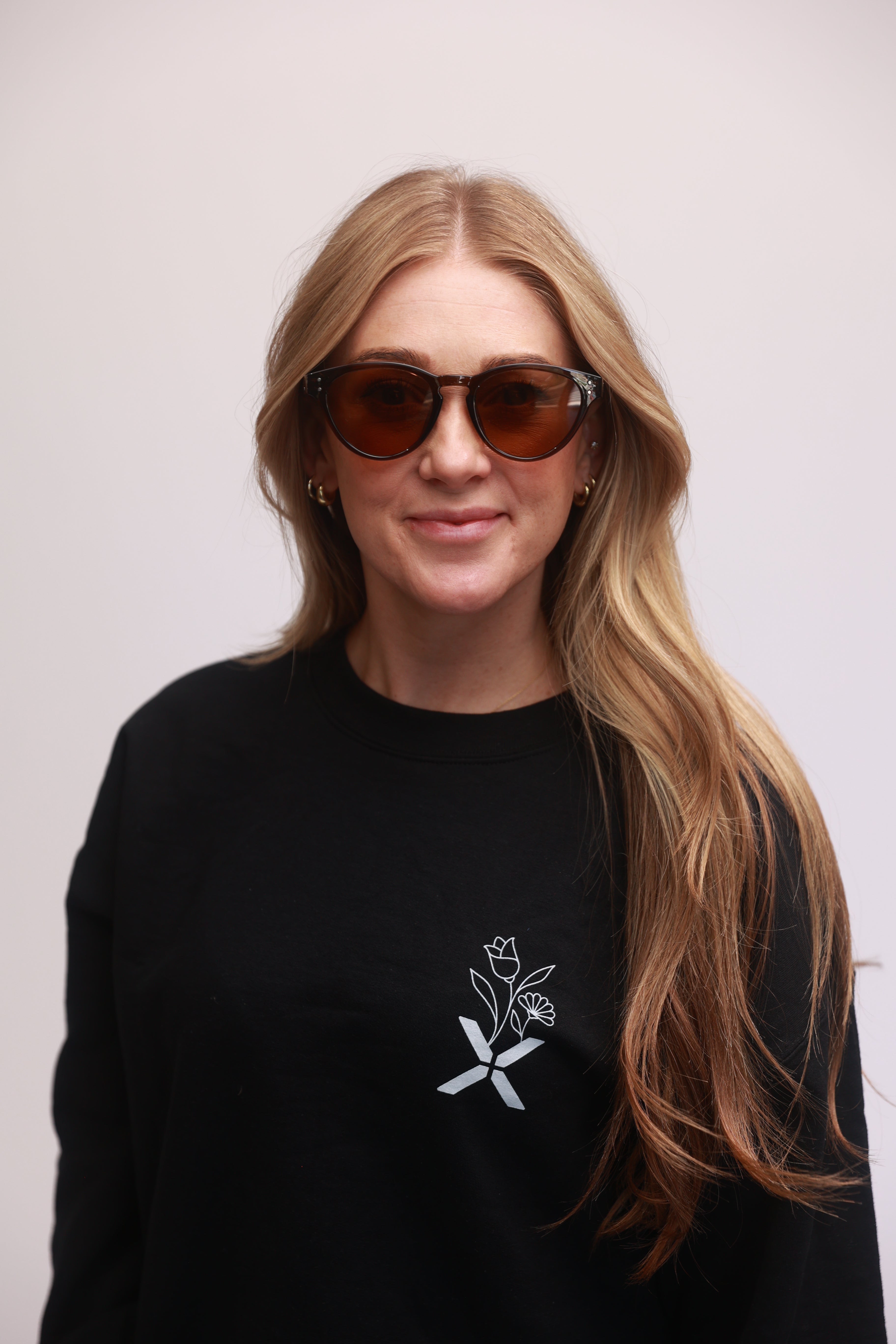 Brown Round Sunglasses