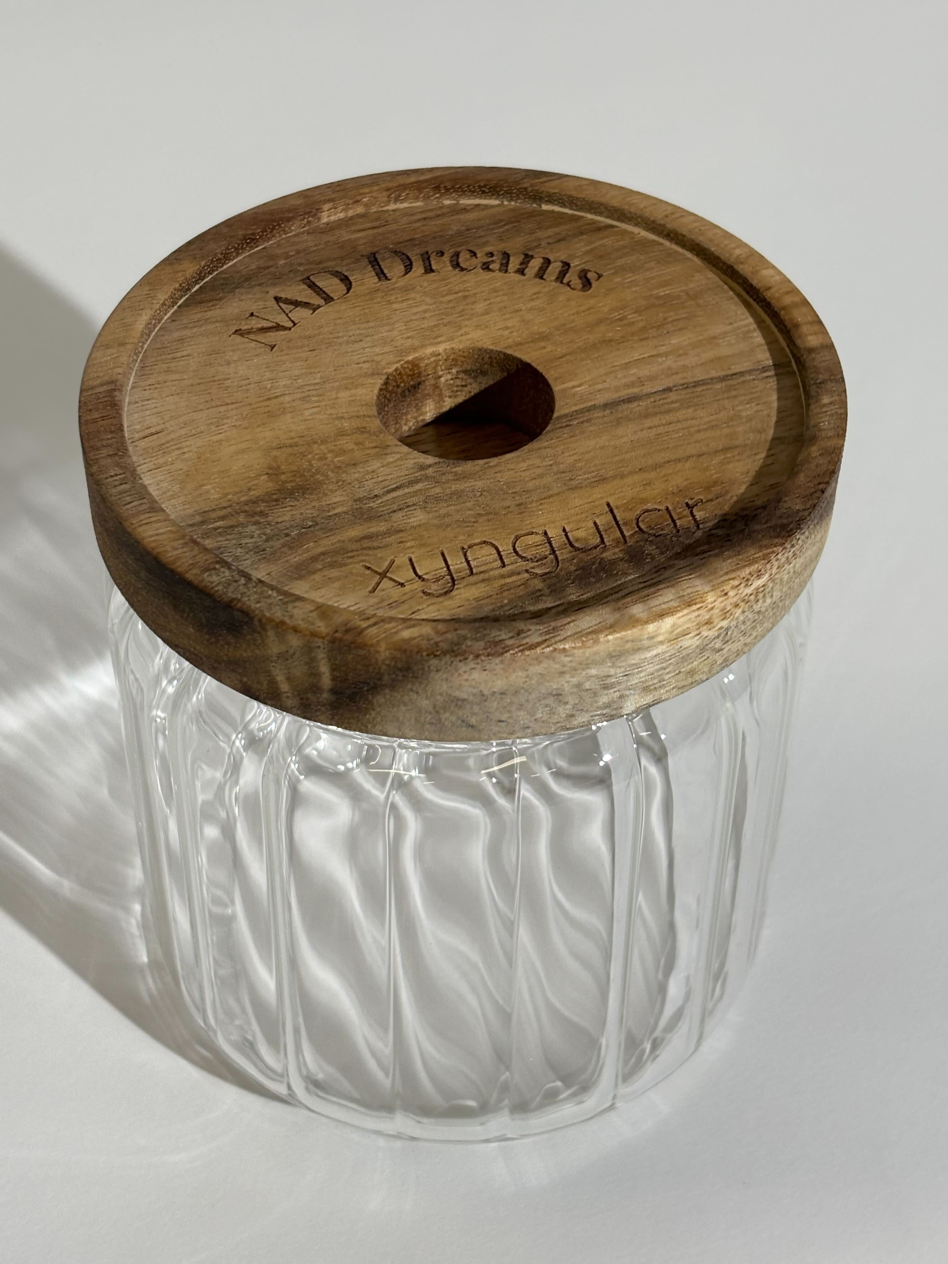 NAD Glass Container