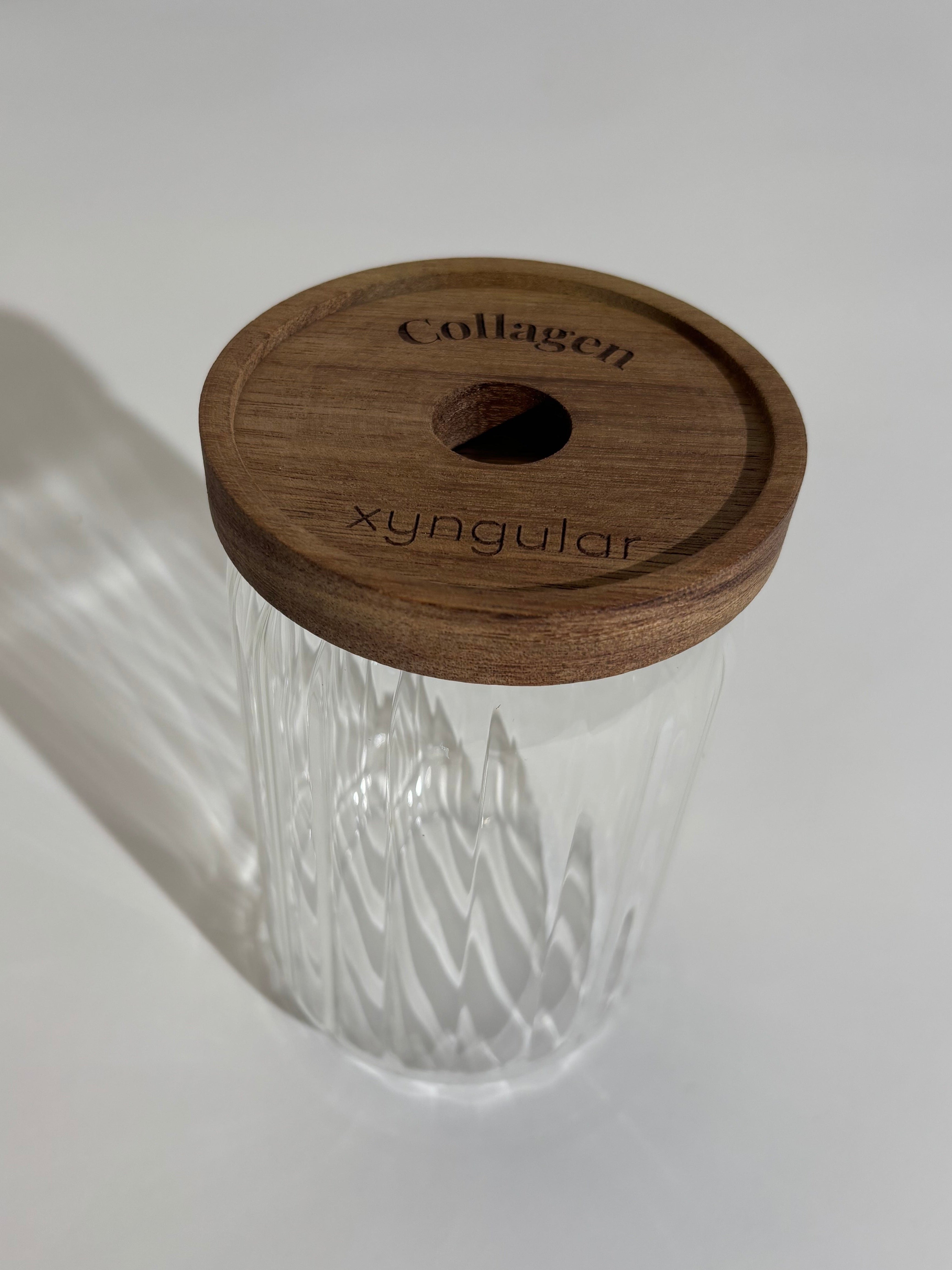 Collagen Glass Container