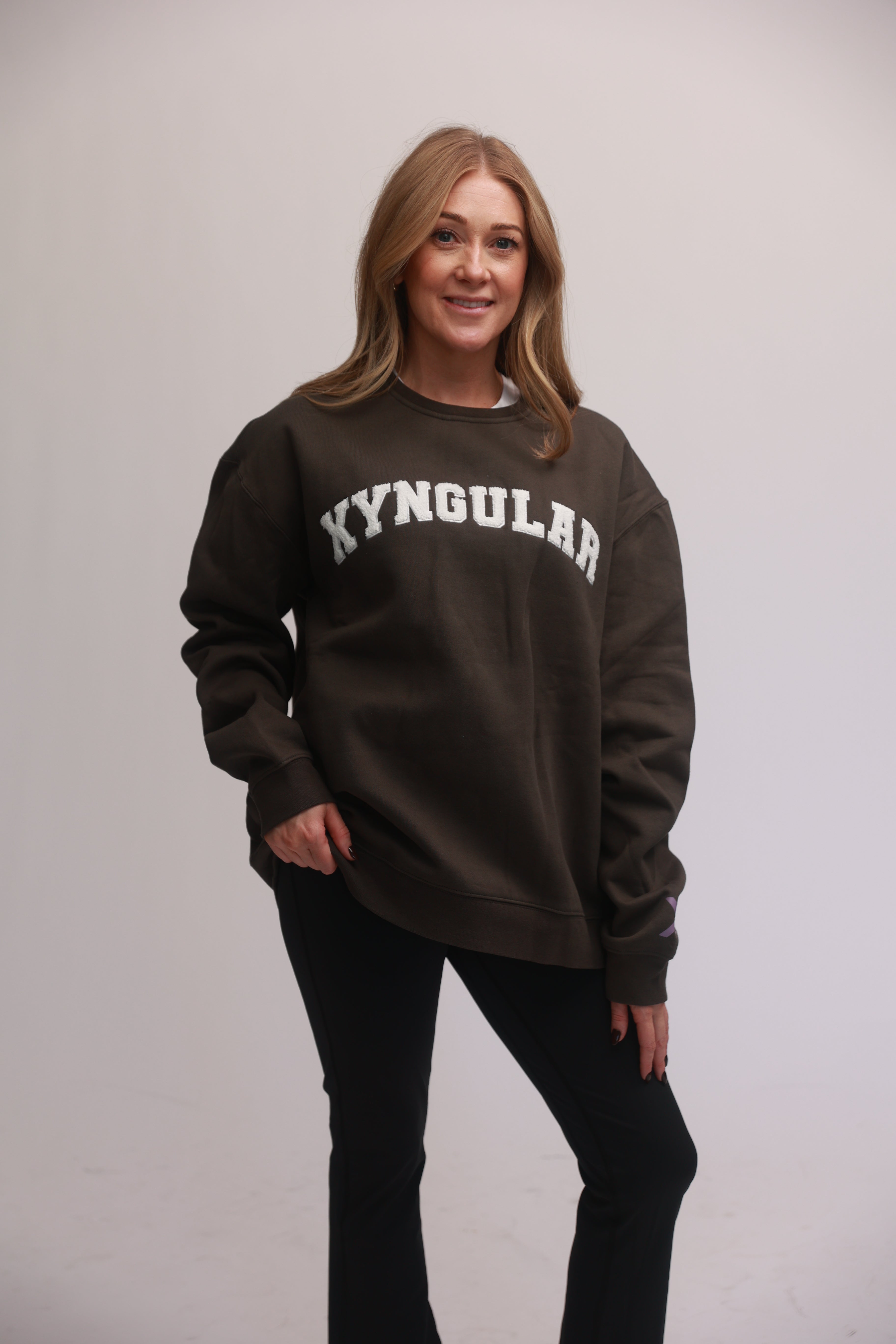 Oversized Varsity Sweatshirt