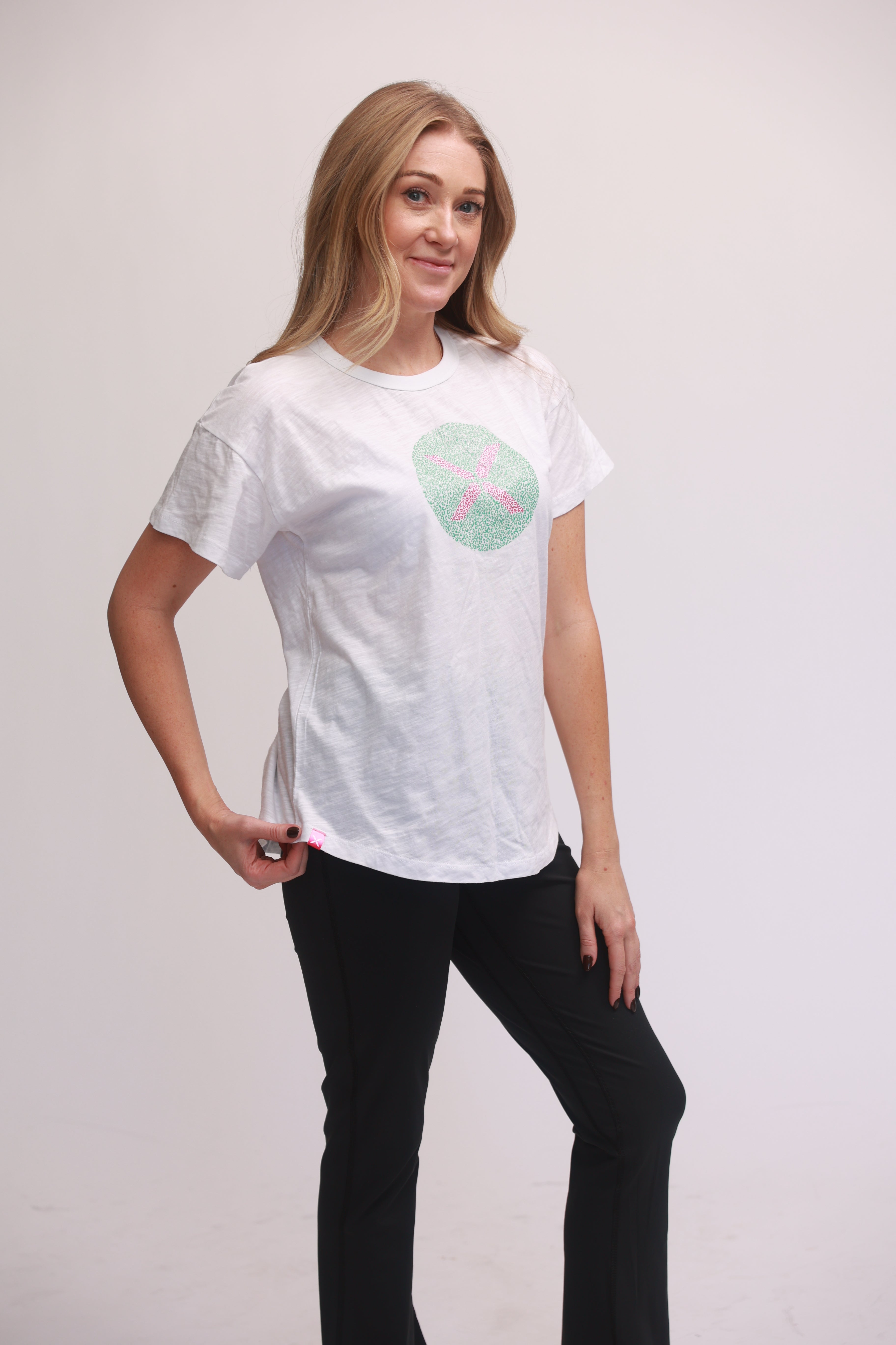 Leopard Circle X T-Shirt